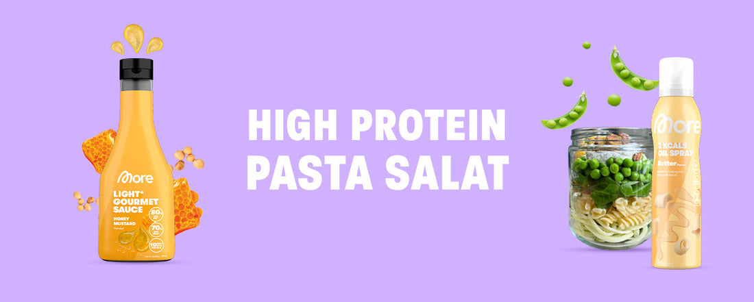 Rezept für einen High Protein Pasta Salat