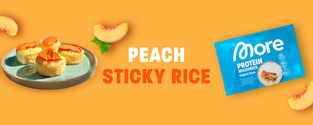 Peach Sticky Rice