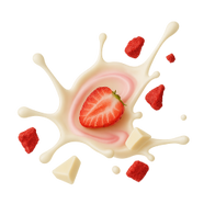 White Chocolate Strawberry Cream / 12 x 2x25g