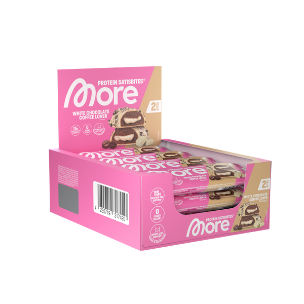 More Protein Satisbites · White Chocolate Coffee Lover