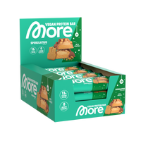 More Vegan Protein Bar{m} [Vegan coating & zachte vulling]